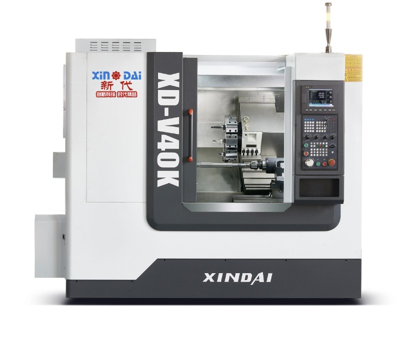 Servo Turret CNC Lathe with Hydraulic Tailstock