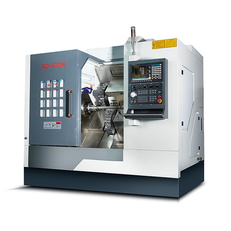 Double Turret Tail Top CNC Machine XD-52DK